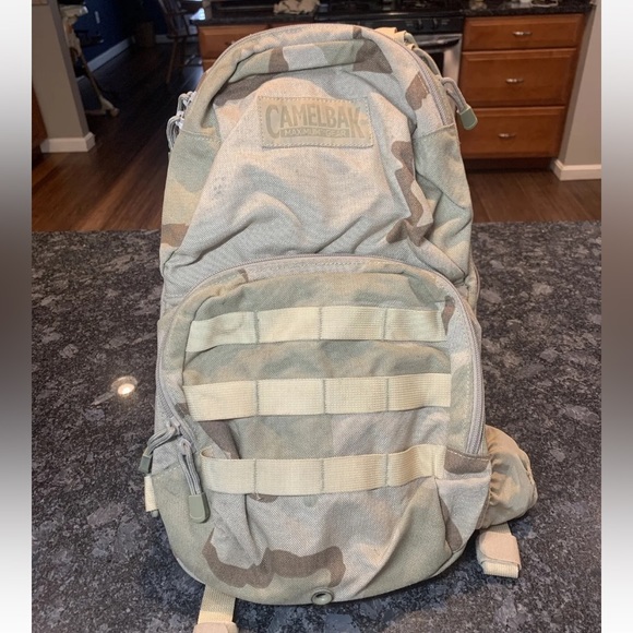 Camelbak Bags Camelbak Max Hydration Backpack Mule 3l Camo Beigetan Desert No Bladder Poshmark